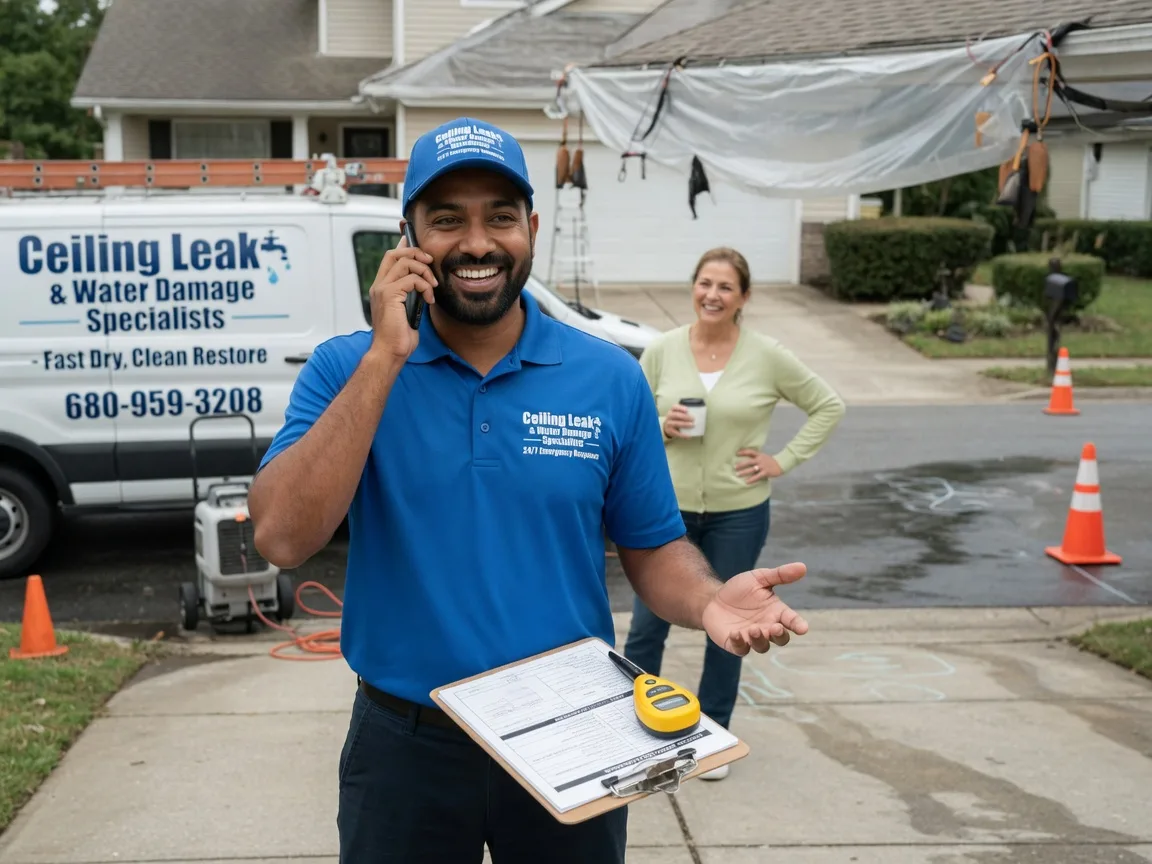 Ceiling Leak Cleanup Regina, NM FAQs